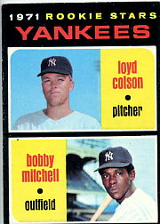 1971 Topps Baseball Cards      111     Loyd Colson RC/Bobby Mitchell RC